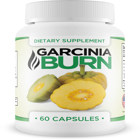 Garcinia Burn - Dietary Supplement - Weight Loss Supplement - Appetite Suppressant - Metabolism Booster - Carb Blocker