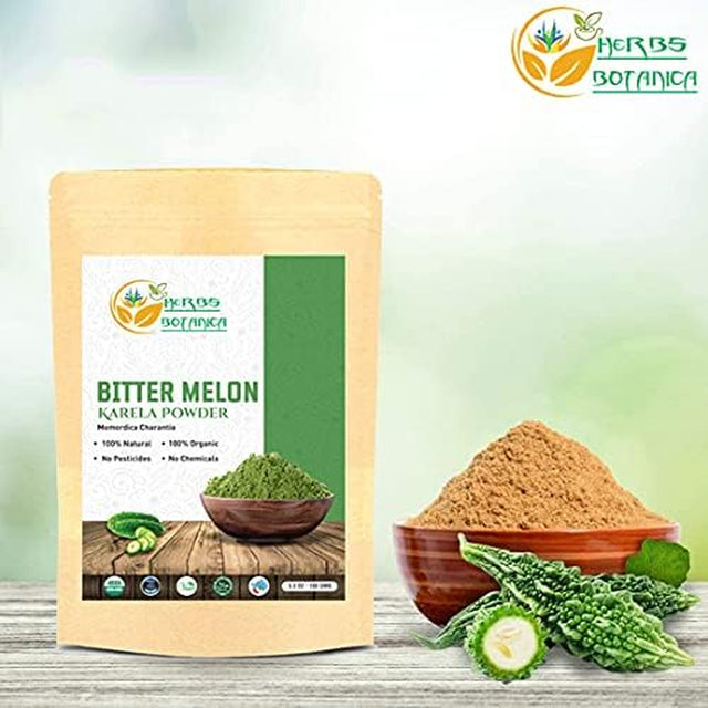 Bitter Melon Powder| Karela Powder | Momordica Charantia | Blood Purifier 100% Organic Non GMO | Gluten Free | Promotes Healthy Lifestyle