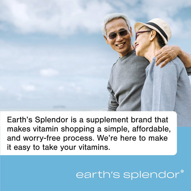 Earth'S Splendor Vitamin C, Dietary Supplement, 500Mg IU Tablets, 100 Count