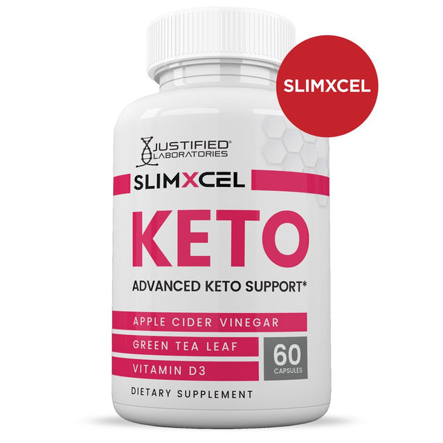 (2 Pack) Slimxcel Keto ACV Pills 1275Mg Alternative to Gummies Dietary Supplement 120 Capsules