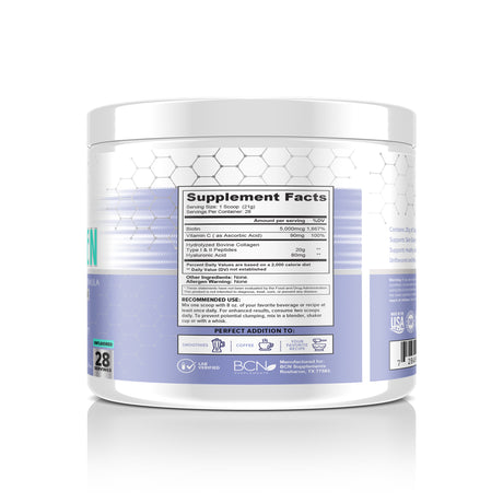 Hydrolized Collagen Peptides + Vitamin C + Biotin + Hyaluronic Acid