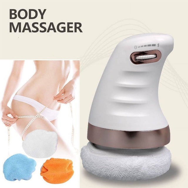 Jelly Comb Cellulite Massager Electric ,Body Sculpting Machine Beauty Sculpt Massager for Belly Legs Butt Arms with 3 Skin Friendly Washable Pads