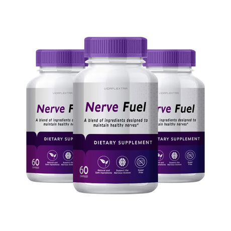 (3 Pack) Nerve Fuel - Nerve Fuel Dietary Supplement Capsules