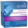 Mommy'S Bliss Baby Multivitamin and Iron Dietary Supplement, Grape Flavor, 30 Ml