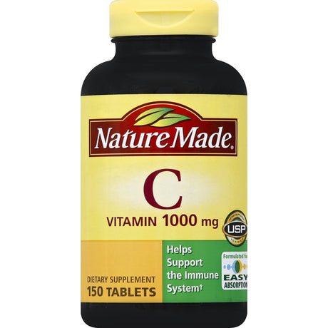 NATURE MADE Vitamin C, 1000 Mg, Tablets, 150.0 CT