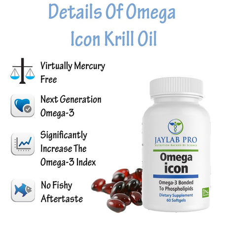 Jaylab Pro Omega Icon Krill Oil Supplement