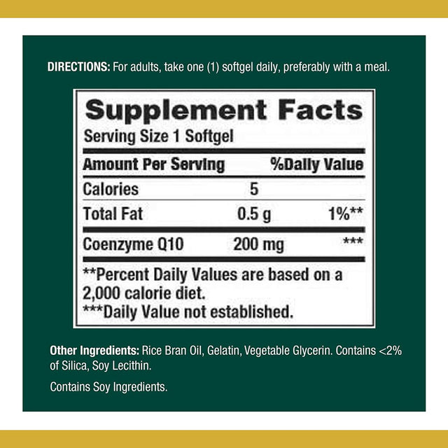 Nature'S Bounty Co Q-10 200Mg 45 Softgels (Pack of 2)