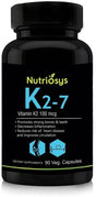 Nutriosys Vitamin K2 as Mk-7-100Mcg - 90 Veg Capsules