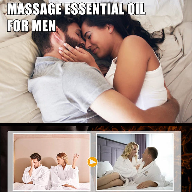 Massage Essential Oil Safe Herbal Medicine Increase Endurance Men anti Premature Ejaculation Physical Exercise Maintenance Male External Use Sexual Health Care