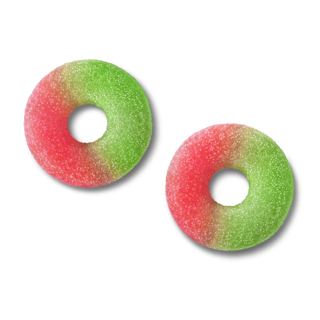 OLLY Fiber Gummy Rings, 5G Prebiotic Fiber, Digestive Support, FOS, Strawberry Watermelon, 50 Ct