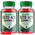 (2 Pack) ACV for Health Keto ACV Gummies - Energy & Focus Boosting Dietary Supplements for Weight Management & Metabolism - Fat Burn - 120 Gummies