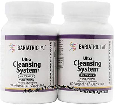 Bariatricpal Ultra Cleansing System AM/PM Vegetarian Capsules - 30-Day Kit