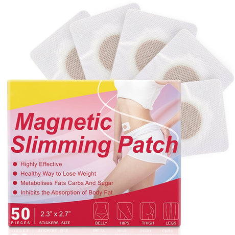 EOTVIA Perfect Detox Slimming Patch, Effective Ancient Remedy Healthy Detox Slimming Belly Pellet, Natural Herbal Quick Slimming Waist Abdominal, 50 Pack