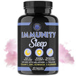 Immunity Sleep Capsules by Angry Supplements, Night-Time Immune Boosting Restful