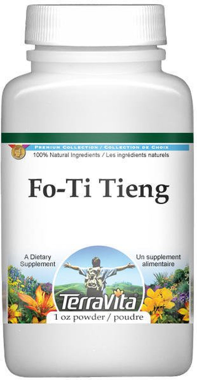 Terravita Fo-Ti Tieng - Ho Shou Wu - Powder, (1 Oz, 1-Pack, Zin: 511037)