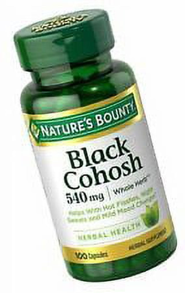 Nature'S Bounty Black Cohosh 540 Mg Capsules 100 Ea (Pack of 3)