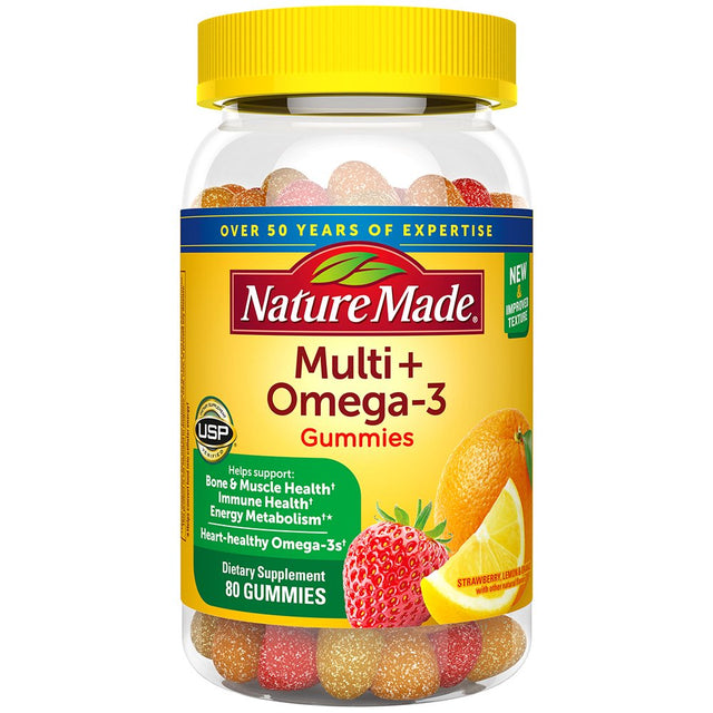 Nature Made Nutritional Products Nature Made Multi + Omega-3, 80 Ea