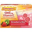 Emergen-C Vitamin C Supplement for Immune Support, Strawberry Kiwi, 30 Ct