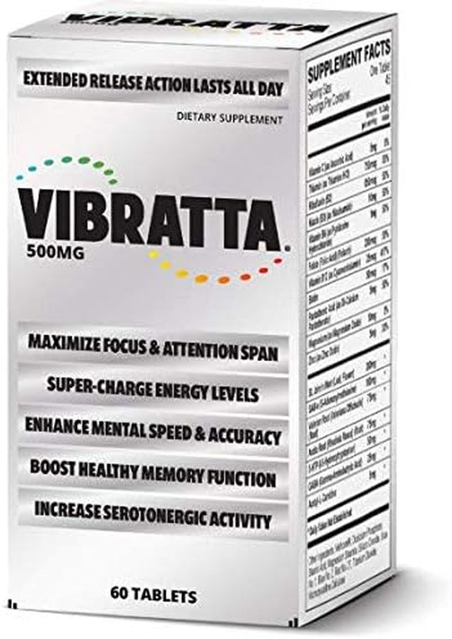 VIBRATTA for Energy, Mental Sharpness, and Memory