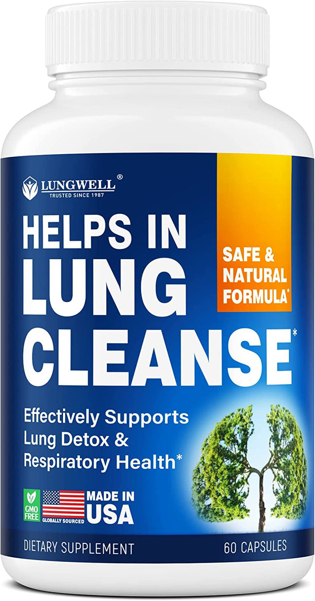 Quit Smoking Aid - Made in USA - Helps to Clear Lungs & Stop Smoking - Infused with Mullein & L-Tryptophan for Lung Cleanse & Stress Relief