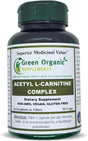 Acetyl L-Carnitine, Carnitine, ALC, 90 Vcaps, High Absorbable, Non-Gmo, Gluten-Free (Single)