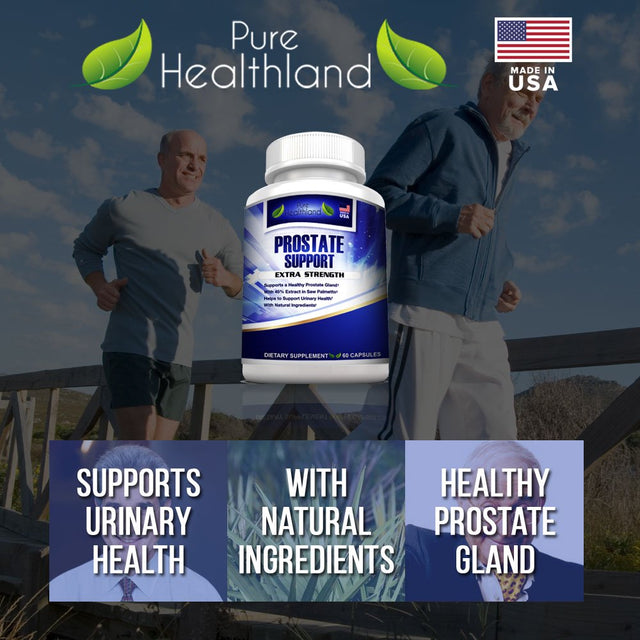 Natural Prostate Support Supplement Pills for Men.The Most Complete Formula Solutions with 33 Prostate Support Ingredients Including Saw Palmetto Vitamins Best for Prostate Care and Healthy Function!