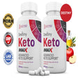 (2 Pack) Destiny Keto ACV MAX Pills 1675Mg Alternative to Gummies Dietary Supplement 120 Capsules