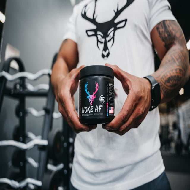 Bucked up Woke AF Pre-Workout Powder, Increased Energy, Miami, 333Mg Caffeine, 20 Servings