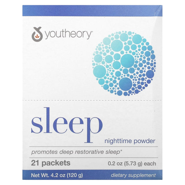 Sleep Powder Advanced (Lemon-Lime Flavor) - 21 Packets by Youtheory