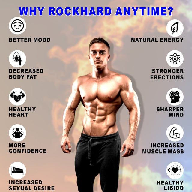 Rock Hard Anytime Pills - Sexual Performance Enhancer