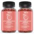 Thinnie Labs Apple Cider Vinegar Gummies - Weight Management Control - Detox and Cleanses the Body & Supports Natural Weight Control - Gluten & GMO Free (2-Bottles)