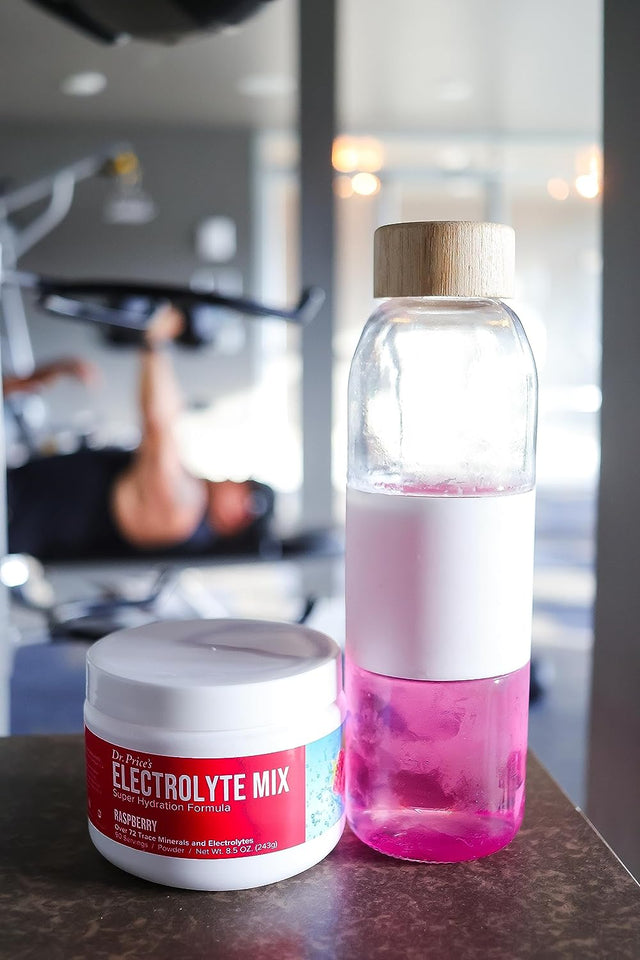 Electrolytes Powder No Sugar - Electrolyte Mix - Hydration Drink - Keto Electrolytes - Fasting Electrolytes - Water Enhancer, No Tablets, Non-Gmo, Gluten Free, Sports Drink - 90 Servings Raspberry