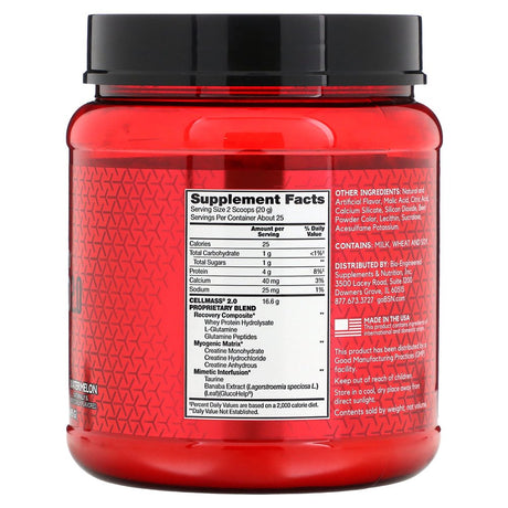 BSN - Cellmass 2.0 Advanced Strength Watermelon - 50 Servings - 1.06 Lbs.