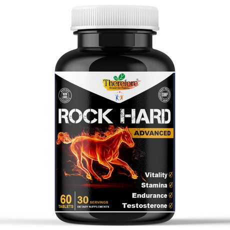 RH Advanced Men'S Energy Booster Natural Stamina and Strength Booster, Male Supplement - 60 Tablets