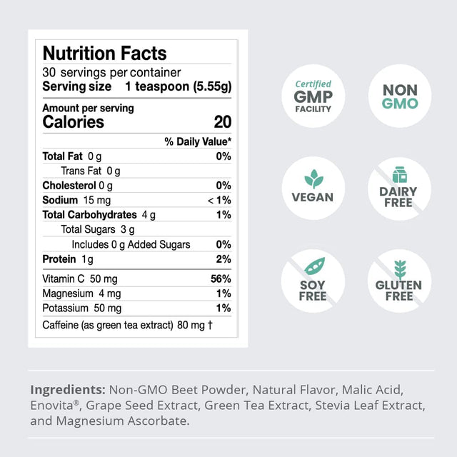 Humann Superbeets Energy plus & Memory + Focus Chews