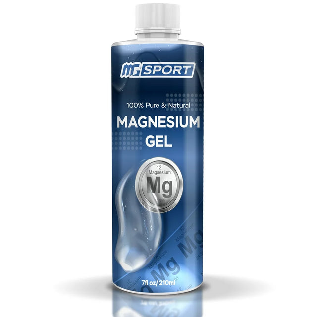 High Absorption Magnesium Gel for Leg Cramps - 7 Oz. Topical Muscle Recovery Rub - Less Sting than Magnesium Oil