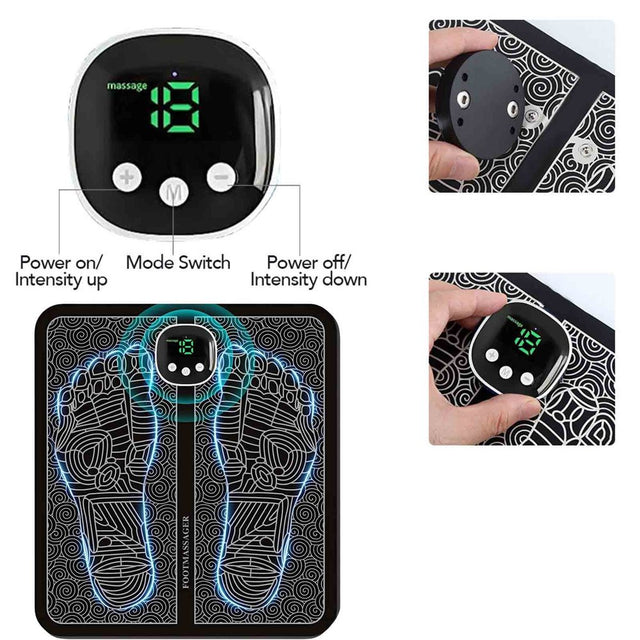 Kokovifyves Foot Massager for Neuropathy Feet, Whole Body Massager for Neuropathy, Foot Massager for Circulation and Pain Relief, for Those Who Stand and Work All Day