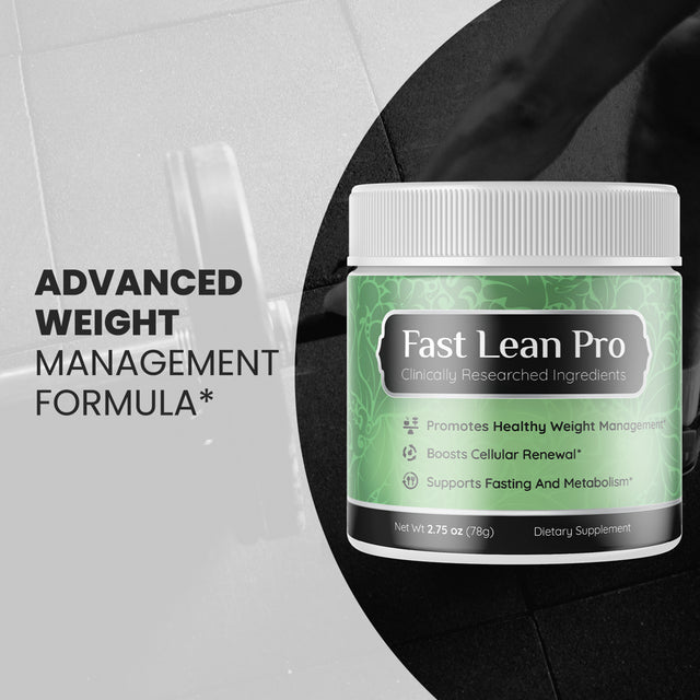 (3 Pack) Fast Lean Pro - Dietary Supplement Keto Powder Shake for Weight Loss Management & Metabolism - Appetite Suppressant