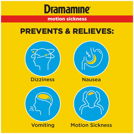 Dramamine Original, Motion Sickness Relief, 36 Count