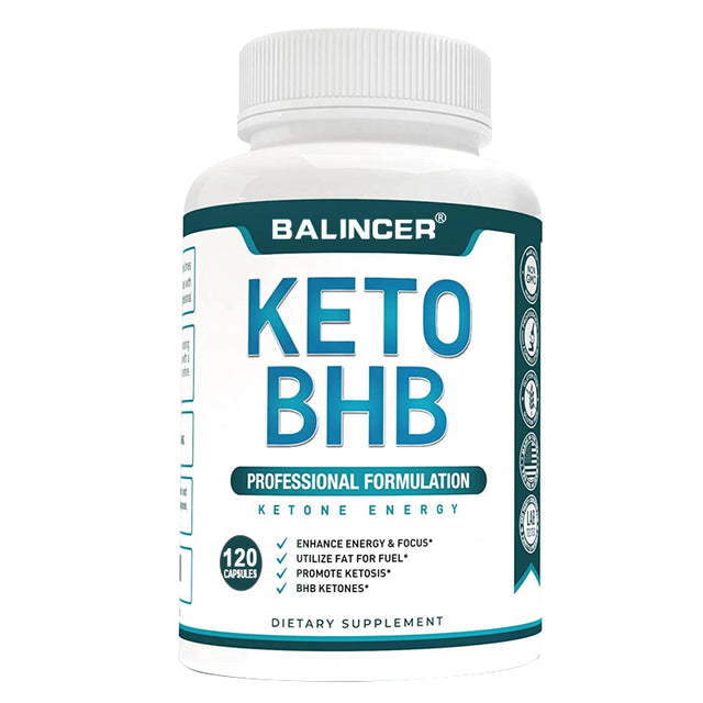 Balincer Premium Keto Diet Pills - Utilize Fat for Energy with Ketosis - Boost Energy & Focus, Manage Cravings, Support Metabolism - Keto Bhb Supplement for Women & Men