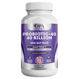 OPA Probiotics 40 Billion CFU Pills Supplement for Men and Women, BI Pass - 60 Ct