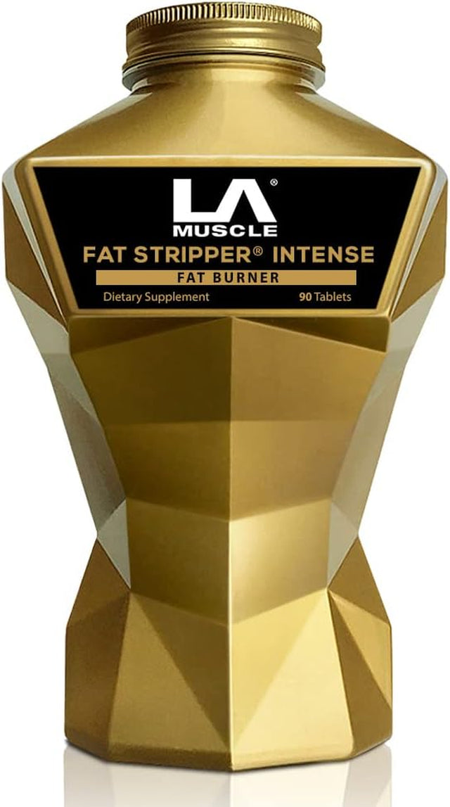 LA Muscle Fat Stripper Intense (90 Pills - 1 Month Supply) - Premium Thermogenic Fat Burner for Men & Women Fast Weight Loss Belly Fat Burn Supplement, Appetite Suppressant, Energy Keto Vegan Diet