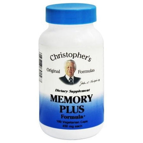 Christopher'S Original Formulas Memory plus Formula - 450 Mg -100 Caps