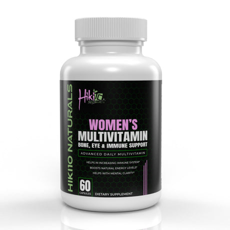 Hiki10 Naturals - Women'S Multivitamin Bone, Eye & Immune Support, 60Ct