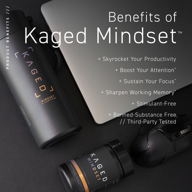 Kaged Mindset Nootropic: Focus, Productivity, Memory, Mood