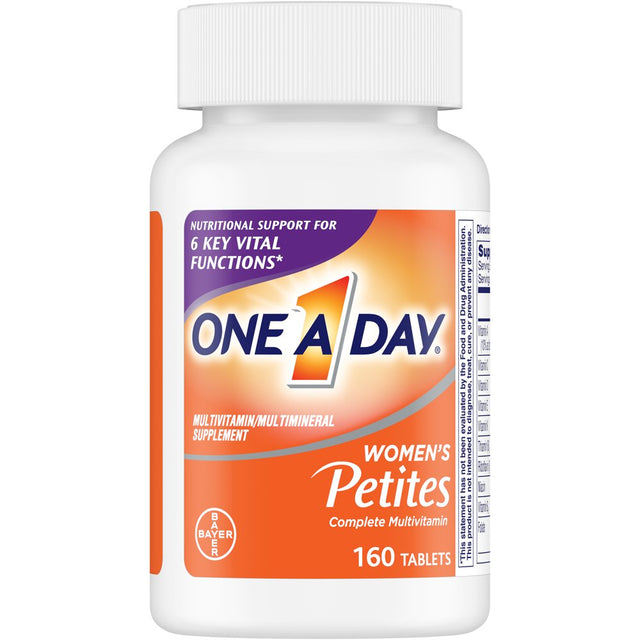 One a Day Women'S Petites Tablets, Multivitamins for Women, 160 Ct