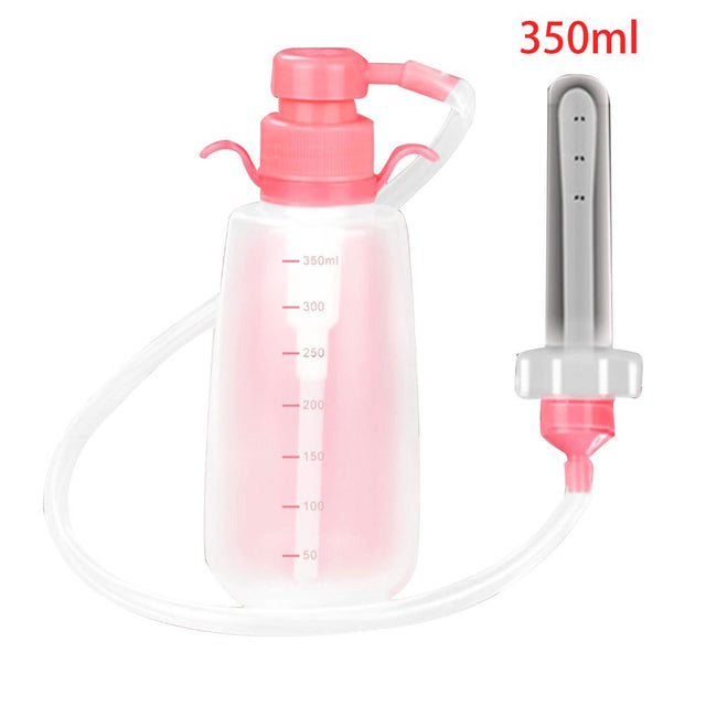 Women Vaginal Cleansing Douche 350Ml Capacity Vaginal Douche Cleaner Anal Douche