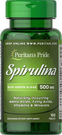 Puritan'S Pride Spirulina 500 Mg-100 Tablets