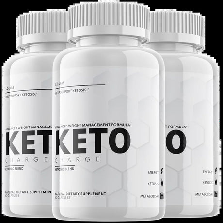 (3 Pack) Keto Charge - Pills for Weight Loss - Energy Boosting Supplements for Weight Management - Appetite Control & Suppressants - 180 Capsules