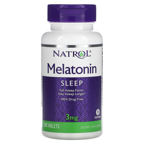 Natrol, Melatonin, 3 Mg, 120 Tablets